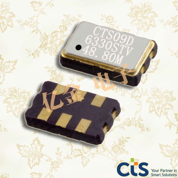 cts晶振,532L25DT26M0000晶振,溫補(bǔ)有源晶振,3225有源晶振